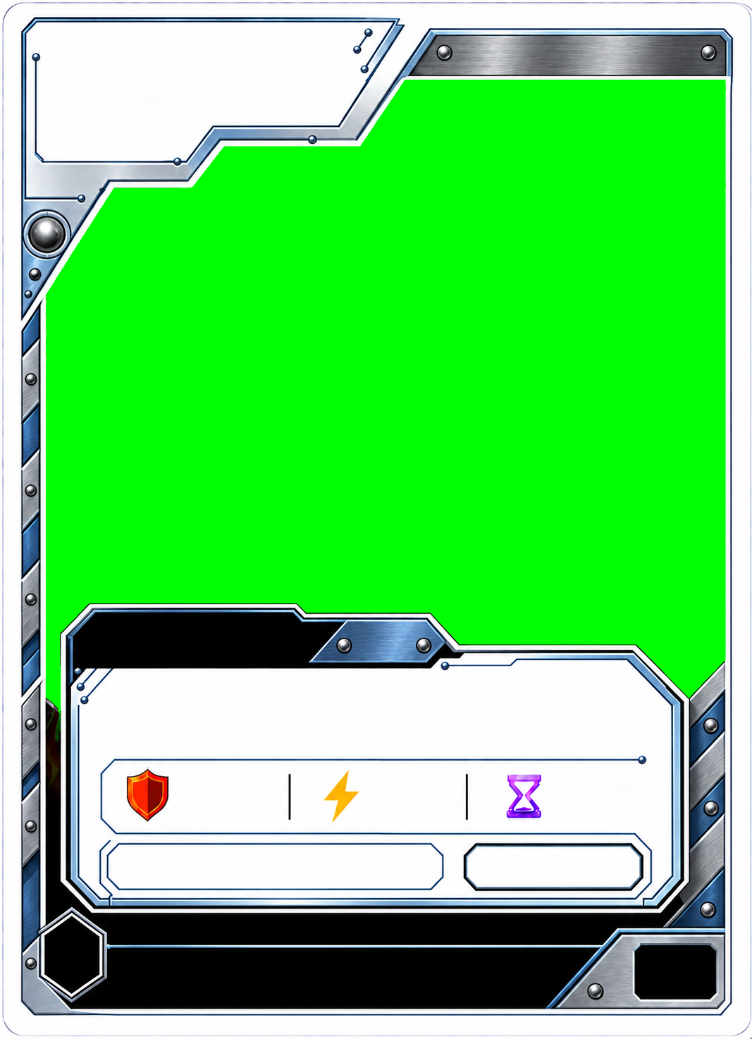Metal blank monster shell