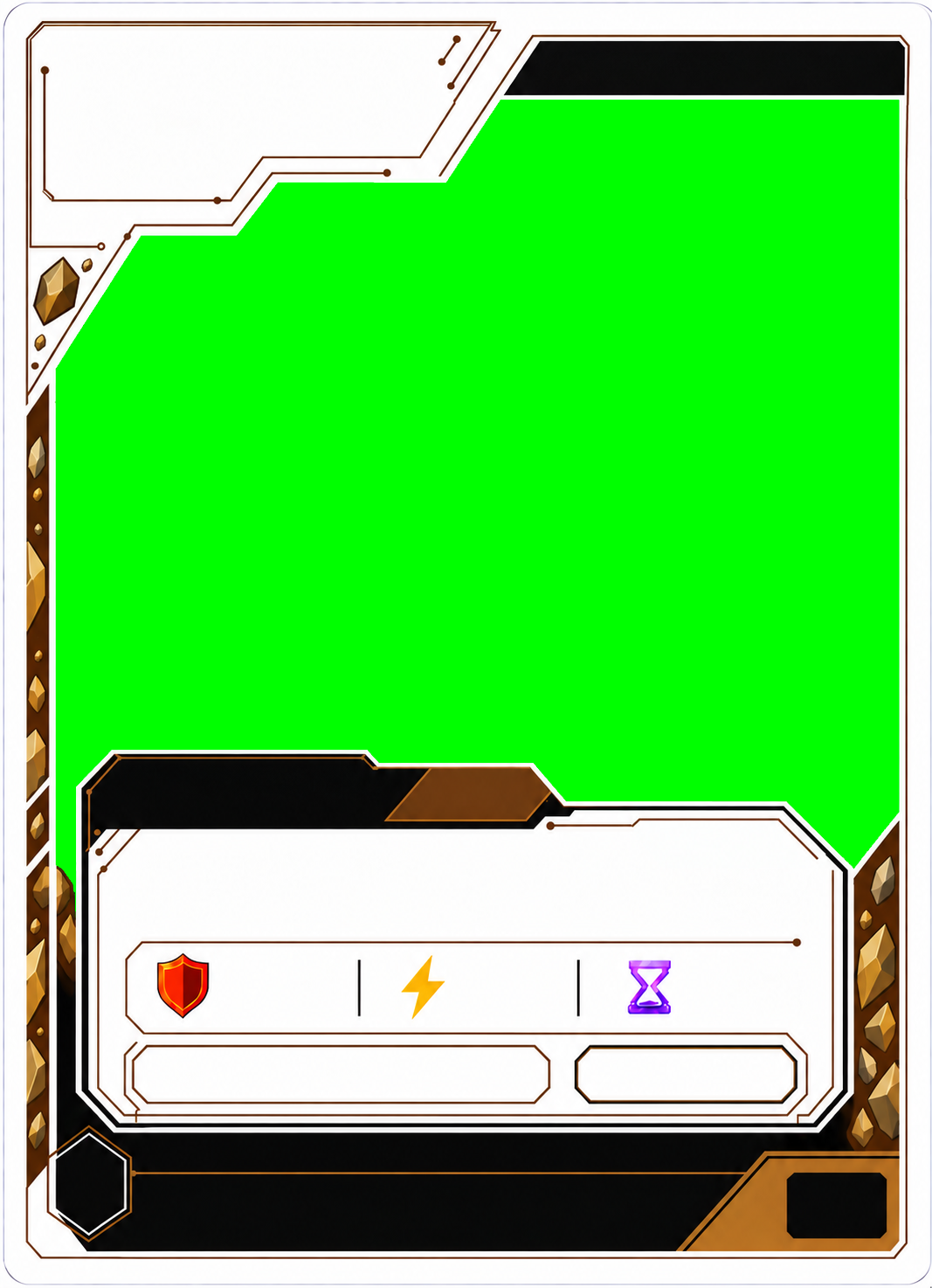 Rock blank monster shell